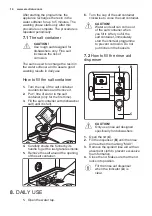 Предварительный просмотр 14 страницы Electrolux KEZA9310L User Manual