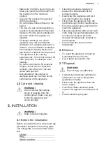 Предварительный просмотр 7 страницы Electrolux KGG6436K User Manual