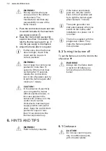 Предварительный просмотр 12 страницы Electrolux KGG6436K User Manual