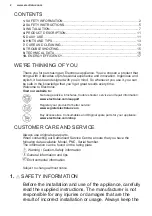 Preview for 2 page of Electrolux KGG6436W User Manual