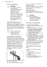 Preview for 8 page of Electrolux KGG6436W User Manual