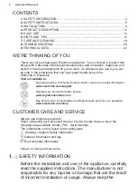 Preview for 2 page of Electrolux KGG64375K User Manual