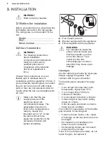 Preview for 8 page of Electrolux KGG64375K User Manual