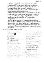 Preview for 5 page of Electrolux KGG75372K User Manual