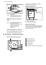 Preview for 12 page of Electrolux KGG75375K User Manual