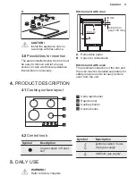 Предварительный просмотр 11 страницы Electrolux KGS6424K User Manual