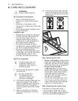 Preview for 10 page of Electrolux KGS6426SX User Manual