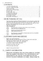 Preview for 2 page of Electrolux KGS6456SX User Manual