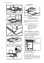 Preview for 10 page of Electrolux KGU64361X User Manual