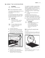 Preview for 25 page of Electrolux Kitchenette oven Profi-Steam EB SL70 User Manual