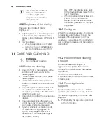 Preview for 28 page of Electrolux Kitchenette oven Profi-Steam EB SL70 User Manual