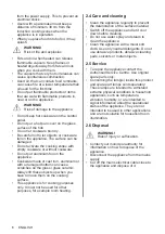 Preview for 6 page of Electrolux KIV644 User Manual