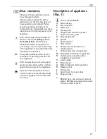 Preview for 7 page of Electrolux KM 8.. Assistent Operating Instructions Manual