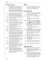 Preview for 10 page of Electrolux KM 8.. Assistent Operating Instructions Manual