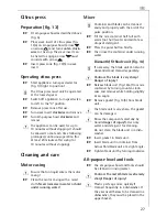 Предварительный просмотр 13 страницы Electrolux KM 8.. Assistent Operating Instructions Manual