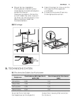 Preview for 11 page of Electrolux KM412.2 User Manual