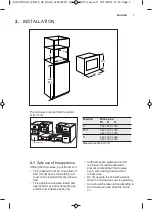 Предварительный просмотр 7 страницы Electrolux KMFE172TE User Manual