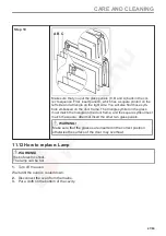 Предварительный просмотр 47 страницы Electrolux KOAAS31WX User Manual