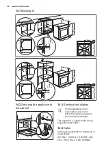 Preview for 46 page of Electrolux KOCBP21X User Manual