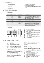 Preview for 8 page of Electrolux KOCDP60X User Manual