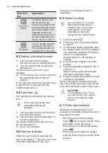 Preview for 10 page of Electrolux KOCDP60X User Manual