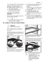 Preview for 13 page of Electrolux KOCDP60X User Manual