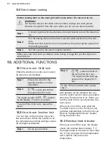 Preview for 20 page of Electrolux KOCDP61X User Manual