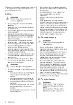 Preview for 6 page of Electrolux KODDP60W User Manual