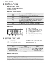 Preview for 10 page of Electrolux KODDP71XA User Manual