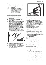 Preview for 17 page of Electrolux KODDP71XA User Manual