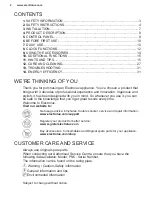 Preview for 2 page of Electrolux KODGH70TXA User Manual