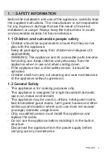 Preview for 3 page of Electrolux KODGS20TX User Manual