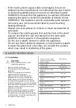 Preview for 4 page of Electrolux KODGS20TX User Manual