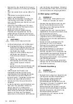 Preview for 50 page of Electrolux KODGS20TX User Manual