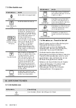 Preview for 56 page of Electrolux KODGS20TX User Manual