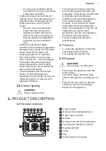 Preview for 7 page of Electrolux KOFDP40X User Manual