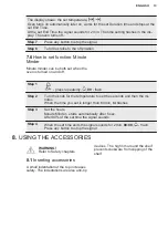 Preview for 13 page of Electrolux KOFDP40X User Manual