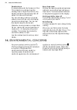 Preview for 36 page of Electrolux KOFDP40X User Manual