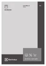 Preview for 1 page of Electrolux KOFEH40X User Manual