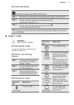 Preview for 9 page of Electrolux KOFEH70X User Manual