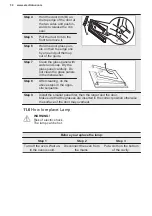 Preview for 30 page of Electrolux KOFEH70X User Manual