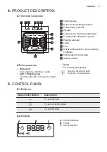 Preview for 9 page of Electrolux KOFGH40TW User Manual