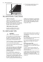 Preview for 14 page of Electrolux KOFGH40TW User Manual