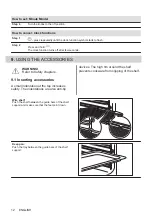 Предварительный просмотр 12 страницы Electrolux KOFGH54X User Manual