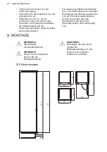 Preview for 22 page of Electrolux KRB1AF12S User Manual