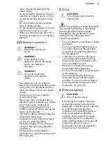 Preview for 5 page of Electrolux KRS2DE39W User Manual