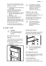 Preview for 11 page of Electrolux KRS2DE39W User Manual