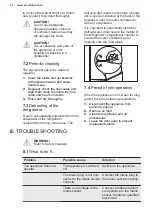 Preview for 14 page of Electrolux KRS2DE39W User Manual