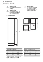 Preview for 42 page of Electrolux KRS3DF18S User Manual