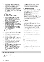 Предварительный просмотр 6 страницы Electrolux KT6400X User Manual